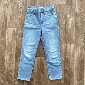 Madewell Classic Straight Jean Size 26